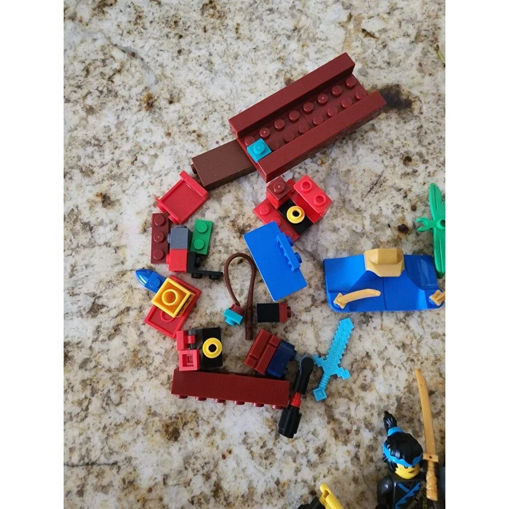 LEGO Ninjago Minifigure Lot Rogue Jay Nya EV Supercar Parts Random Figures Piece